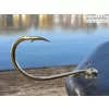 Sasame Chinu Ringed Gold 2 Füles, Szakállas Pontyozó Horog 10db