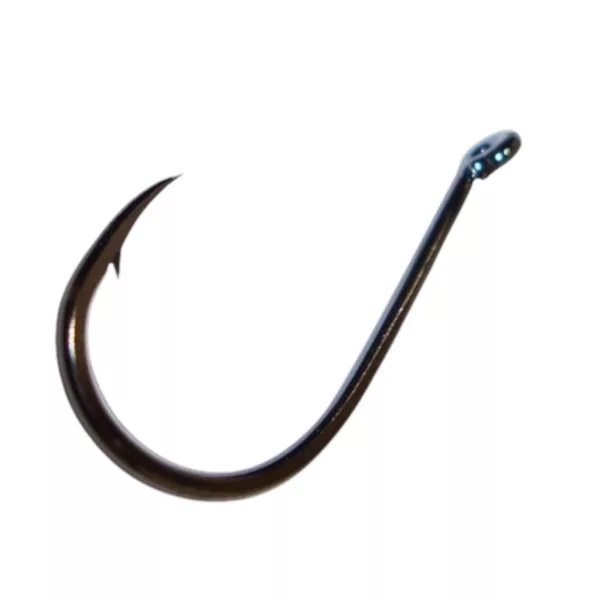 Sasame Chinu Ringed Black Nickel 10 Füles, Szakállas Pontyozó Horog 17db