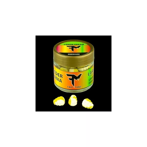 Feedermánia Larvă Air Wafters Două Tonuri M Lemon Dream Lămâie-Alb Wafters