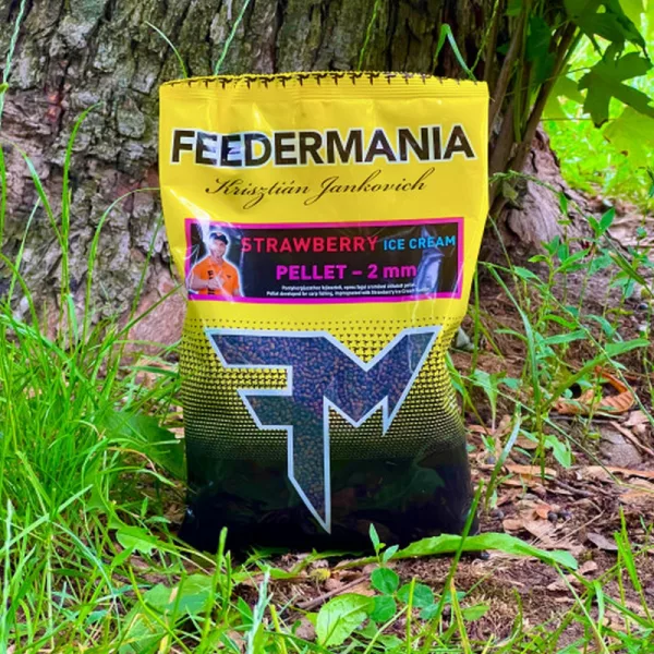Feedermánia 60:40 Pellet Mix 2mm Înghețată de Căpșuni