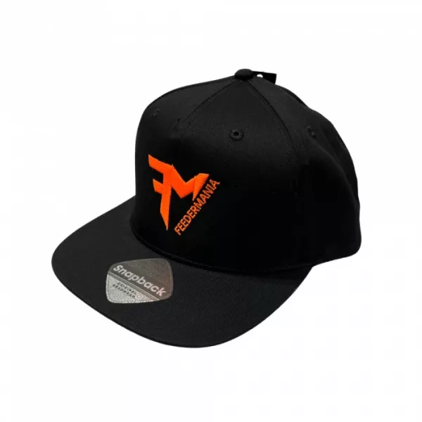 Feedermánia Șapcă Snapback Negru-Fluo Portocaliu