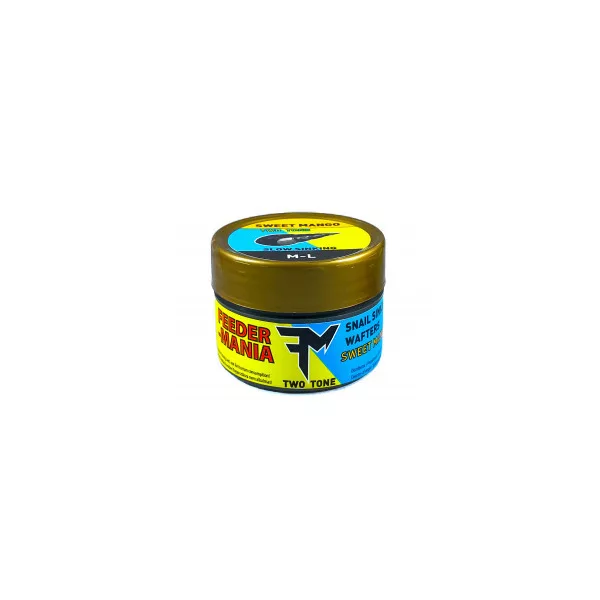 Feedermánia Two Tone Snail Sinking Wafters Sweet Mango Imitație de Melc de Apă Cu Scufundare Lentă M/L