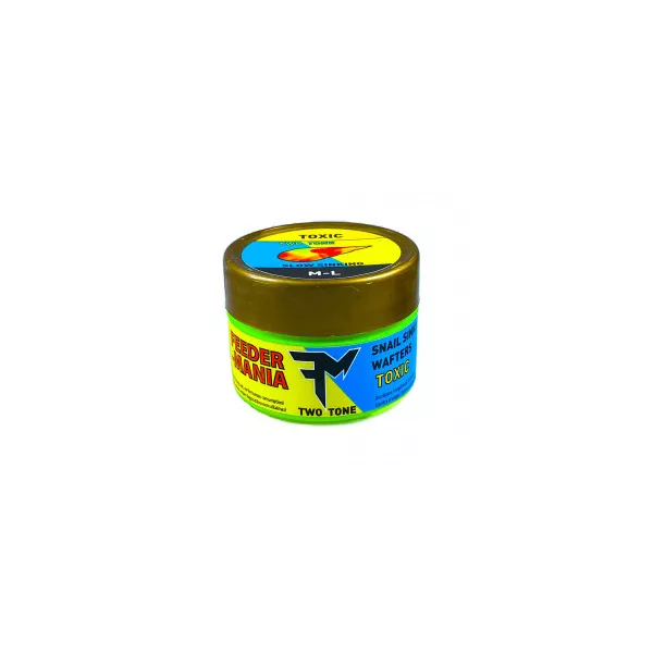 Feedermania Two Tone Snail Sinking Wafters imitație melc
 Melc de apă M-L Toxic Wafter cu scufundare lentă, Imitație de momeală