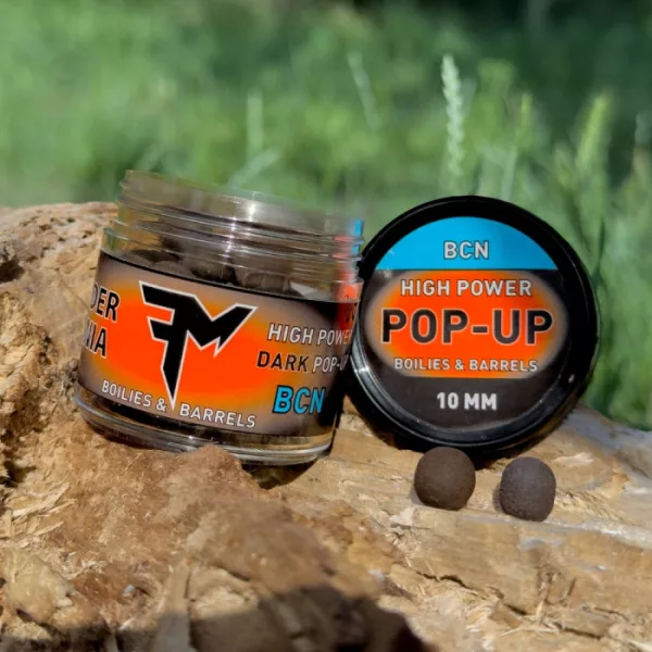 Feedermánia High Power Dark Pop-Up Boilies & Barrels 10mm BCN Pop-Up 14gr