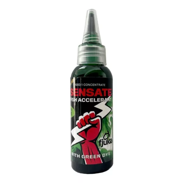 Fjuka Sensate Fish Accelerant Bait Dye Green Aromă Lichidă 50ml