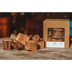Wood2Smoke Alma Füstölőfa Csonk 1kg
