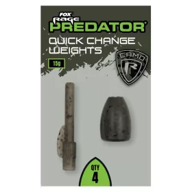   Fox Rage Predator Camo Quick Change Weights Greutate de plutire cu schimbare rapidă 35gr 3buc