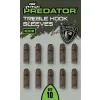 Măneci Fox Rage Predator Mijlocii din Cauciuc pentru Ancore Triplicate 10 buc