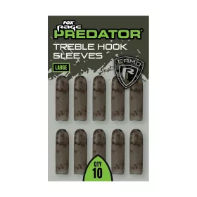   Măneci Fox Rage Predator Mari din Cauciuc pentru Ancore Triplicate 10 buc
