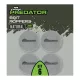 Fox Rage Predator Bait Poppers Flotori Mari Gri Natural pentru Momeală 6 buc