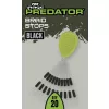 Fox Rage Predator Braid Stops Black Opritor 20buc