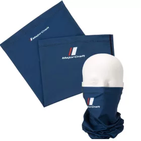 Major Craft UV-Cut Face Guard Bandană tubulară albastră