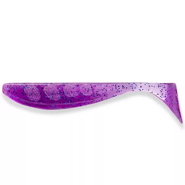 FISHUP Wizzle Shad 7,62cm (8pcs.), #014 - Violet/Blue Nălucă din plastic