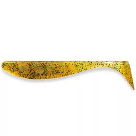   FISHUP Wizzle Shad 7,62cm (8buc.), #036 - Caramel/Green & Black Nalucă de plastic