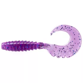   FISHUP Fancy Grub 6,35cm (10pcs.), #014 - Violet/Blue Nălucă de plastic