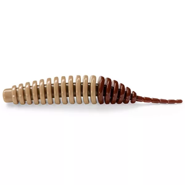 FISHUP Tanta 6,35cm (8pcs.), #138 - Coffee Milk/Earthworm Naluci de plastic