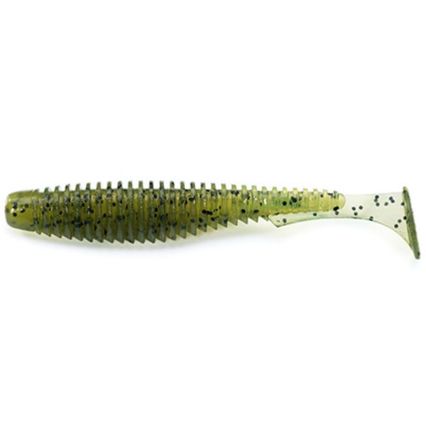 FISHUP U-Shad 5,08cm (10buc.), #042 - Sămânță de pepene verde Momeală artificială din plastic