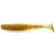 FISHUP U-Shad 7,62cm (9buc.), #036 - Caramel/Verde & Negru Nalucă din plastic