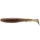 FISHUP U-Shad 7,62cm (9buc.), #045 - Green Pumpkin/Roșu & Negru Nalucă din plastic