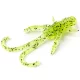 FISHUP Baffi Fly 3,81cm (10buc.), #055 - Chartreuse/Black Momeală artificială din plastic