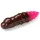 FISHUP Pupa 3,04cm (10 buc), #139 - Earthworm/Hot Pink Momeală artificială din plastic
