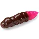 FISHUP Pupa 3,04cm (10 buc), #139 - Earthworm/Hot Pink Momeală artificială din plastic