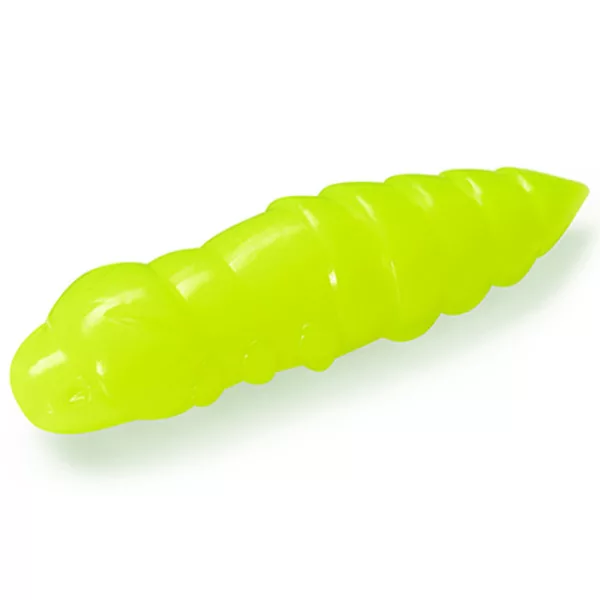 Fishup Pupa Cheese 2,28cm #111 Hot Chartreuse Momeală artificială din plastic 12buc