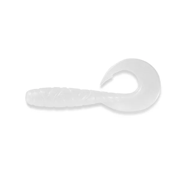 FISHUP Mighty Grub 11,43cm (4buc.), #081 - Perlat Naluciță din plastic