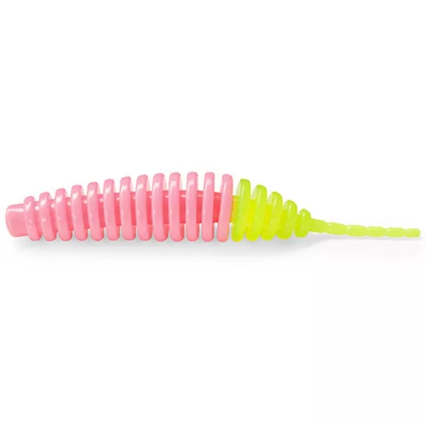 FISHUP Tanta 5,08cm (9buc.), #133 - Bubble Gum/Chartreuse Fierbinte Naluci de plastic