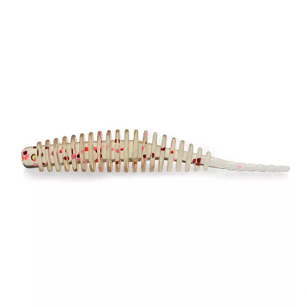 FISHUP Aji Tanta 3,3cm (10buc.), #414 - UV Clear/Red Nadă artificială din plastic