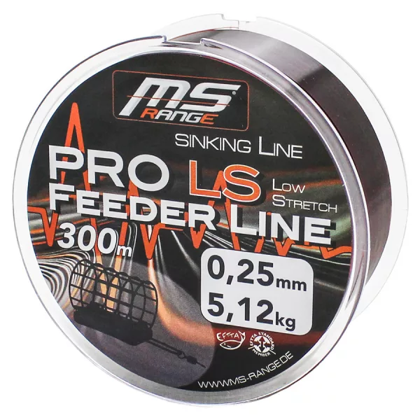 MS Range Pro LS Feeder Sárga 0,30mm 300m Süllyedő Monofil Főzsinór