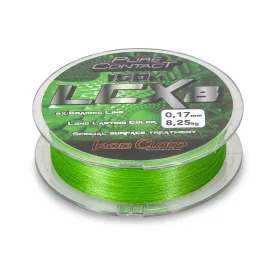   Iron Claw Pure Contact LCX8 Zöld 0,24mm 150m Fonott Főzsinór