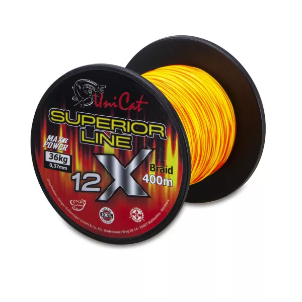 Uni Cat Superior 12X Fluo 0,50mm 1500m Fonott Főzsinór