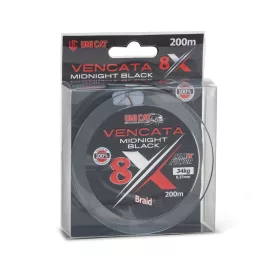   Uni Cat Vencata Midnight Black 8X 0,60mm 200m Fonott Főzsinór