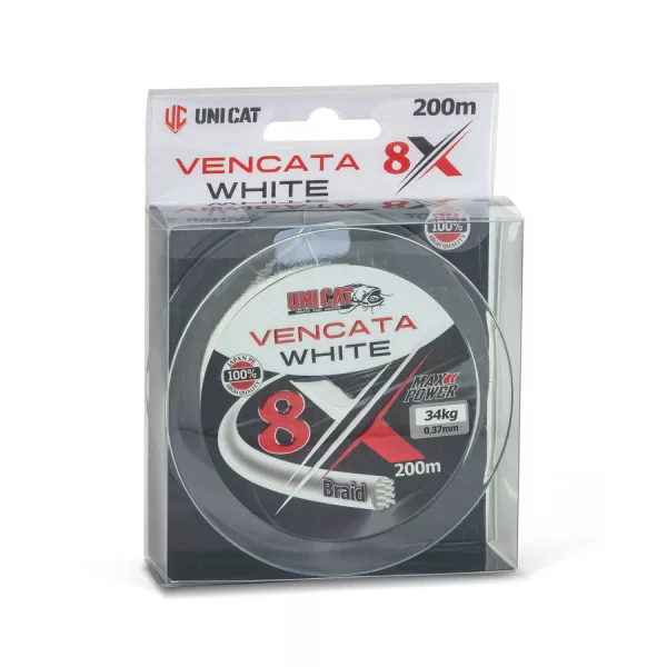 Uni Cat Vencata White 8X 0,60mm 400m Fonott Főzsinór