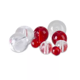 Iron Claw Glass Beads Átlátszó 6mm Ütközőgyöngy 20db