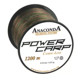   Anaconda Power Carp Camou Line 0,30mm 1200m Monofil Főzsinór