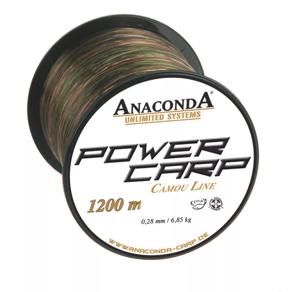 Anaconda Power Carp Camou Line 0,32mm 1200m Monofil Főzsinór