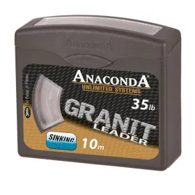 Anaconda Granit Leader 35lb 10m Fonott Előkezsinór