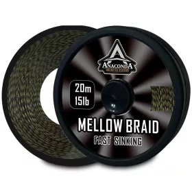   Anaconda Fast Sinking Mellow Braid 15lb 20m Fonott Előkezsinór