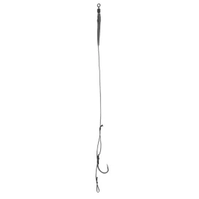   Anaconda Piercer Adjustable Hair Rig Curve Shank MB 6 Füles, Szakállas Fonott Előkötött Horog 2db
