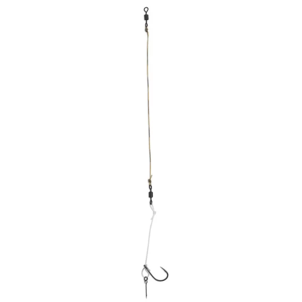 Anaconda Piercer Hinged Stiff Combi D-Rig Boilie MB 2 Füles, Szakállas Előkötött Horog 2db