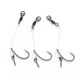   Anaconda Piercer Chod Rig Curve Shank 4 Füles, Szakállas Előkötött Pontyozó Horog 3db