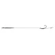 Anaconda Piercer Line Aligner Rig Power Carp C4 4 Füles, Szakállas Fonott Előkötött Horog 2db