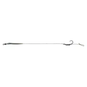   Anaconda Piercer B-988 Wide Gape C4 2 Füles, Szakállas Fonott Előkötött Horog 2db