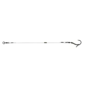   Anaconda Piercer Spinner Rig Crank-66 4 Füles, Szakállas Fluorocarbon Előkötött Horog 2db