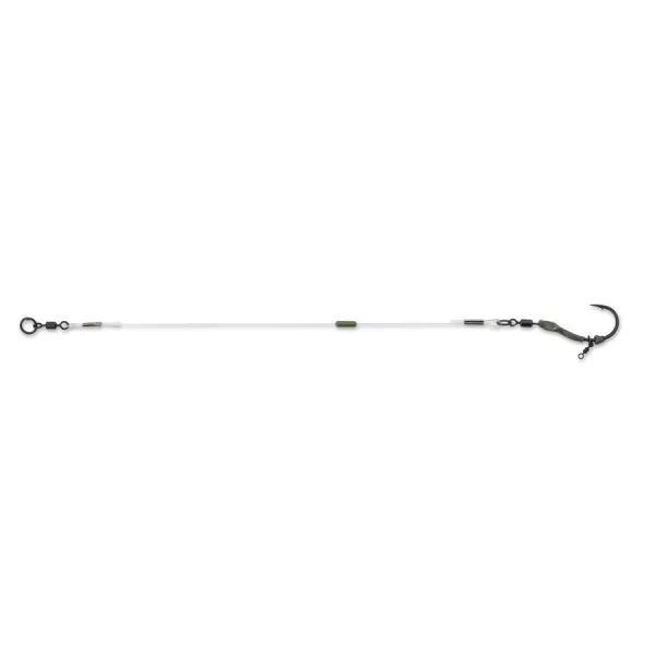 Anaconda Piercer Spinner Rig Crank-66 8 Füles, Szakállas Fluorocarbon Előkötött Horog 2db