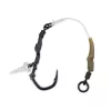 Anaconda Ready Ronnie Angle Chod Stiff Rig 6 Füles, Szakállas Előkötött Horog 3db