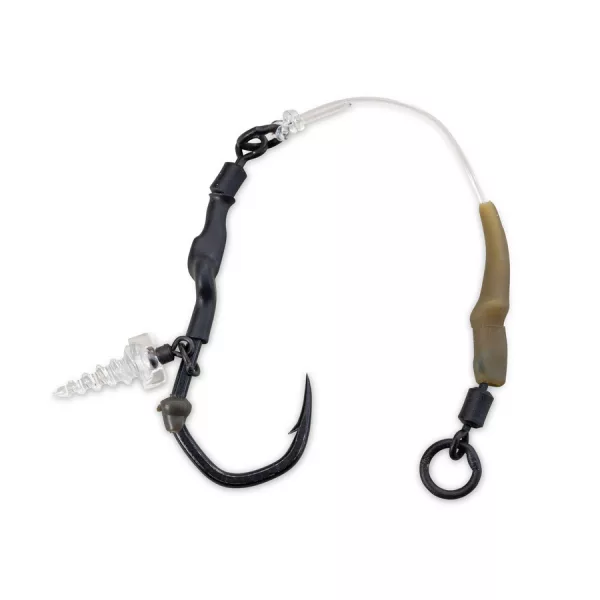 Anaconda Ready Ronnie Angle Chod Stiff Rig 6 Füles, Szakállas Előkötött Horog 3db