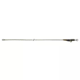   Anaconda Jungle Flexi Ring Swivel Safety Clip Leadcore Zöld 40lb 80cm Előtétzsinór 3db